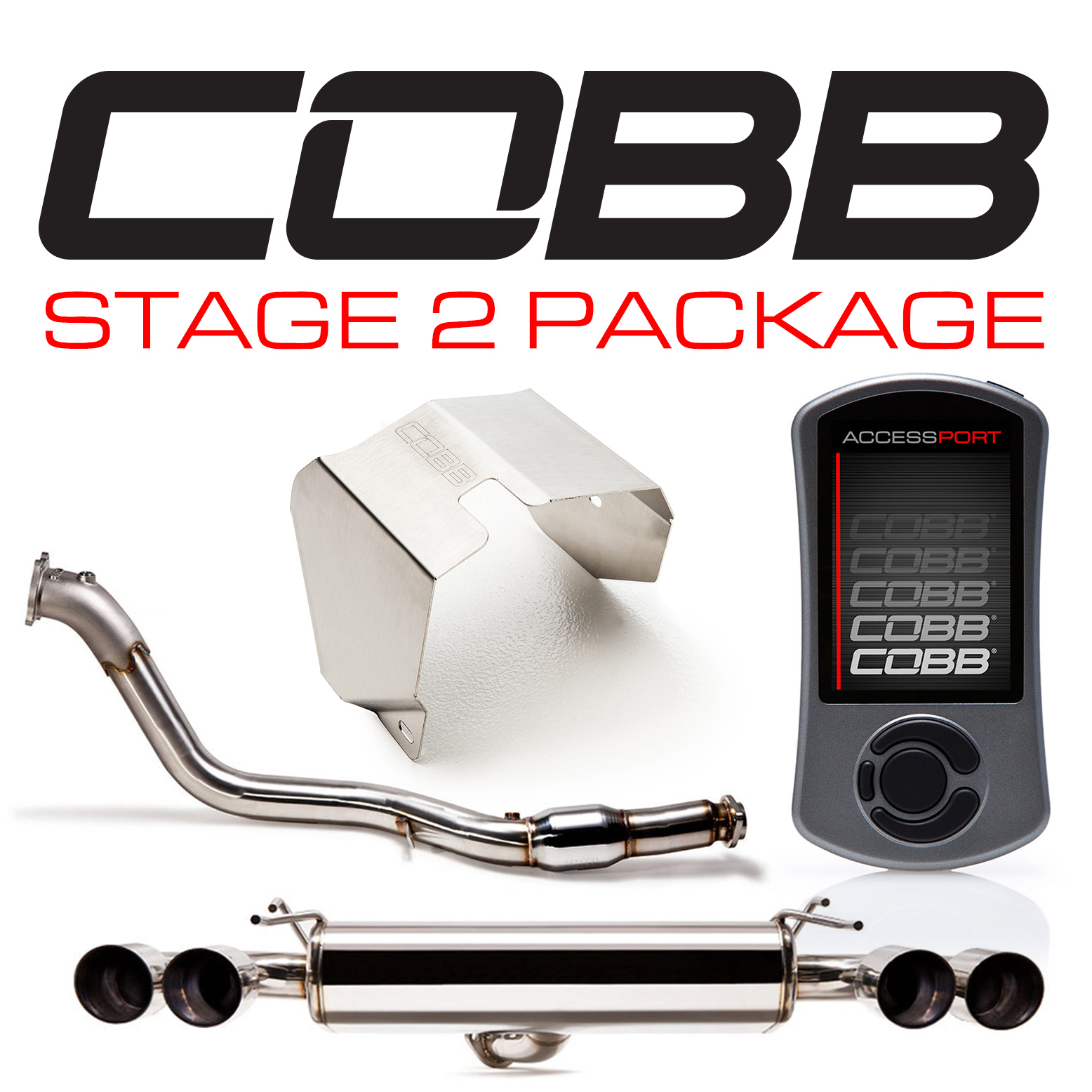 COBB Stage 2 Power Package STI Hatch 2008-2014 w/ CUSTOM TUNE - Click Image to Close